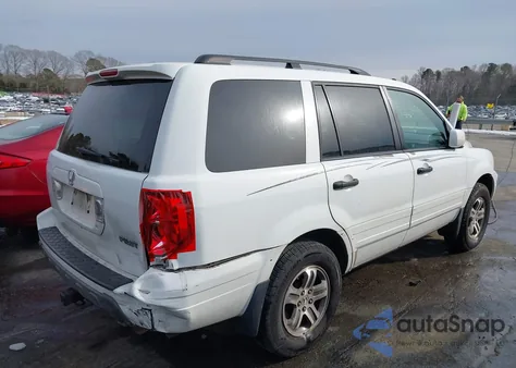 2005 Honda Pilot Ex-L z USA, uszkodzony, nr VIN 5FNYF18595B057961